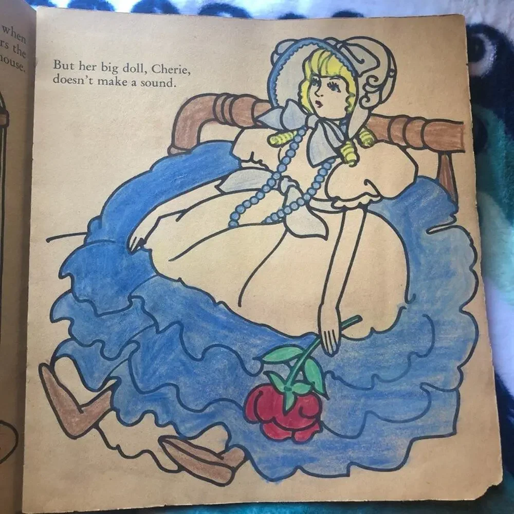 Antique Home Shirley Temple 1936 Coloring Book